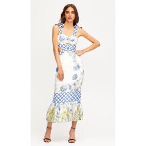 army aviation dress blues GISELLE MINI DRESS WHITE/BLUE XL main image 0